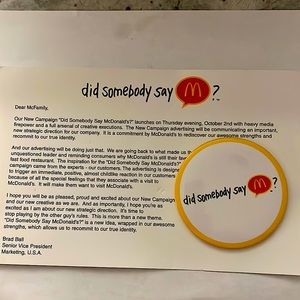 McDonald’s Crew Pin